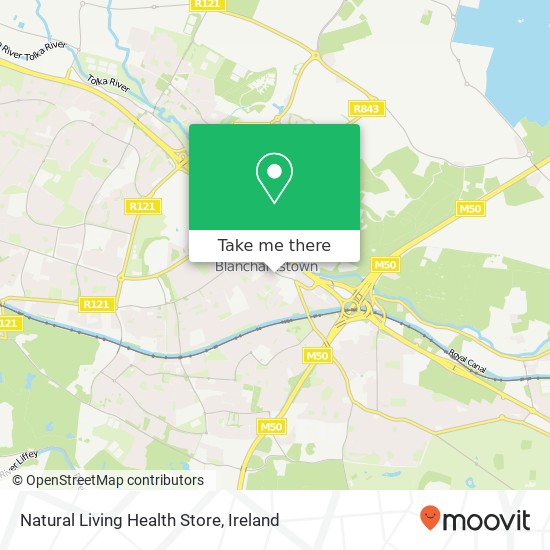 Natural Living Health Store, Main Street Dublin 15 D15 K2NC map