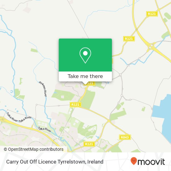 Carry Out Off Licence Tyrrelstown, Tyrrelstown Plaza Dublin 15 plan