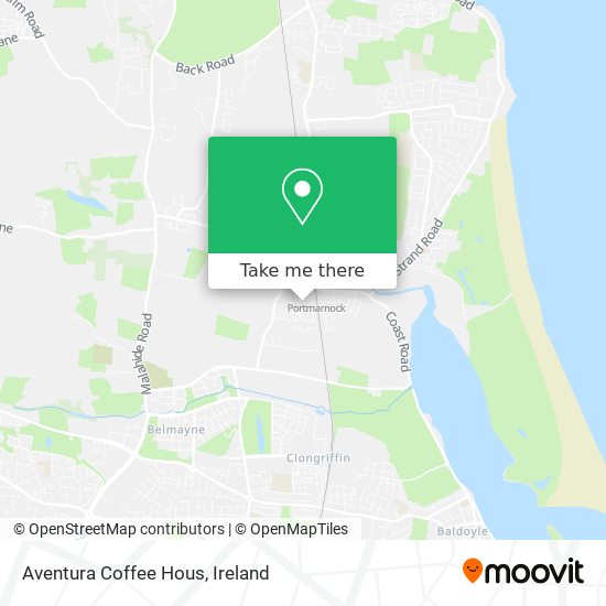 Aventura Coffee Hous map