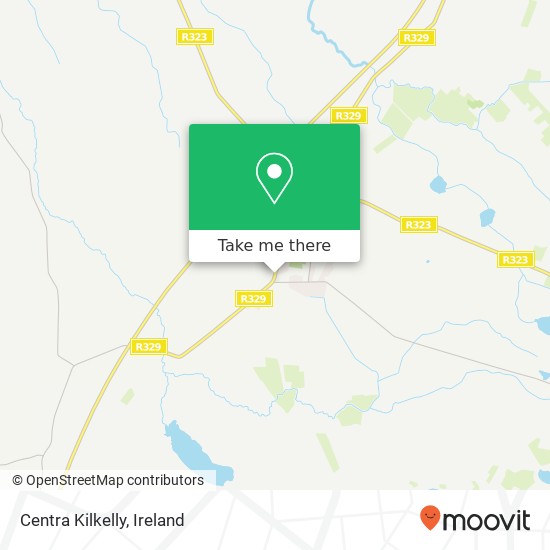 Centra Kilkelly, Ballyhowly Knock map