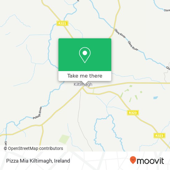 Pizza Mia Kiltimagh, James Street Kiltimagh map