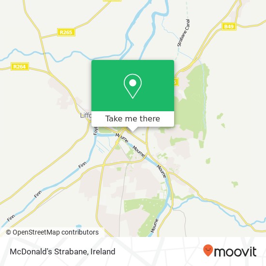 McDonald's Strabane, 37 Railway Street Strabane Strabane BT82 8 map