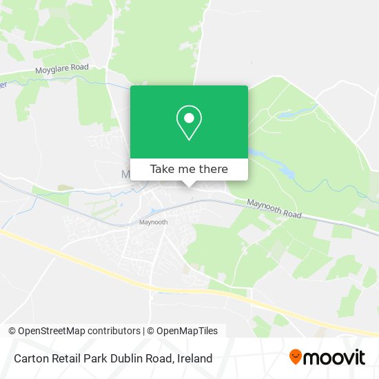 Carton Retail Park Dublin Road map