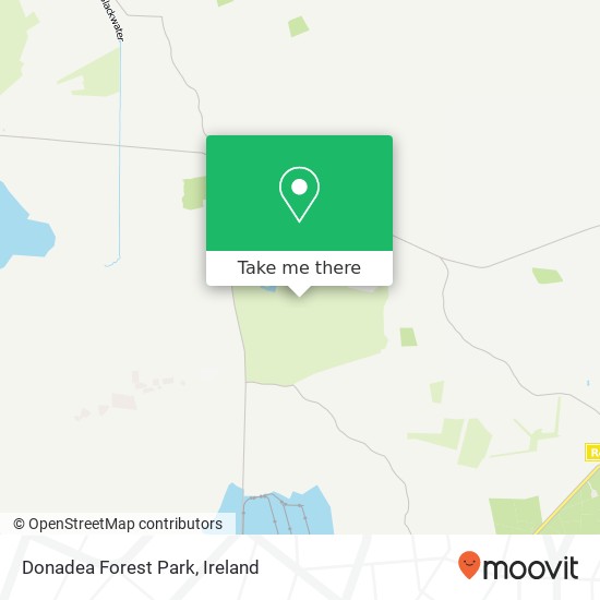 Donadea Forest Park map