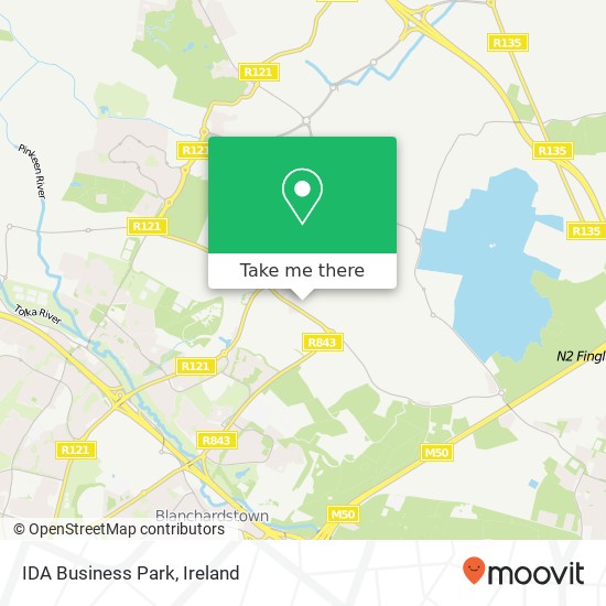 IDA Business Park map