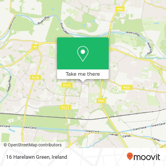 16 Harelawn Green map