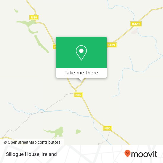 Sillogue House map