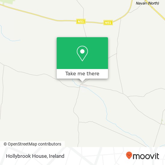 Hollybrook House map