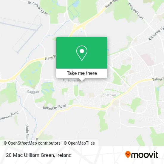 20 Mac Uilliam Green map