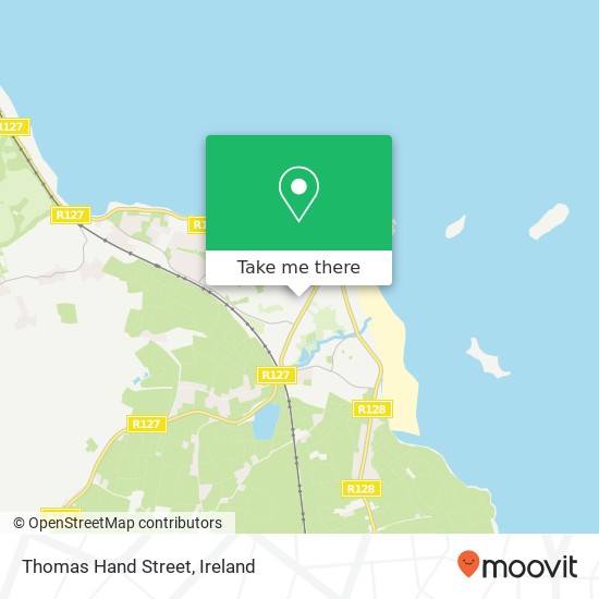 Thomas Hand Street map