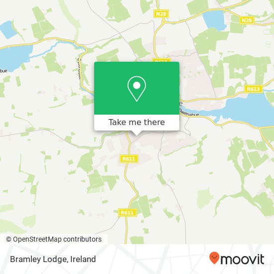 Bramley Lodge map