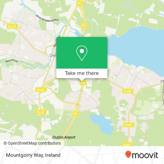 Mountgorry Way map