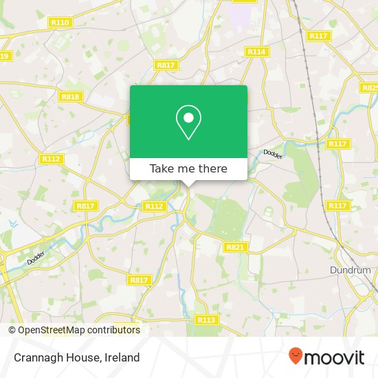 Crannagh House map