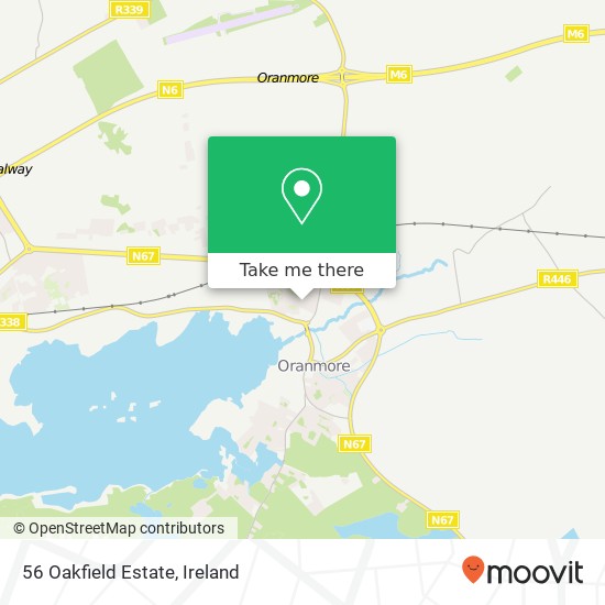 56 Oakfield Estate map