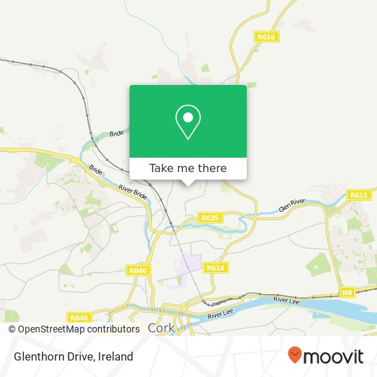 Glenthorn Drive map
