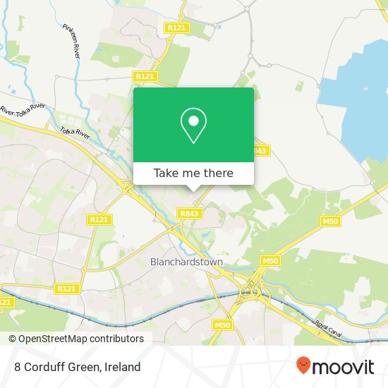 8 Corduff Green map