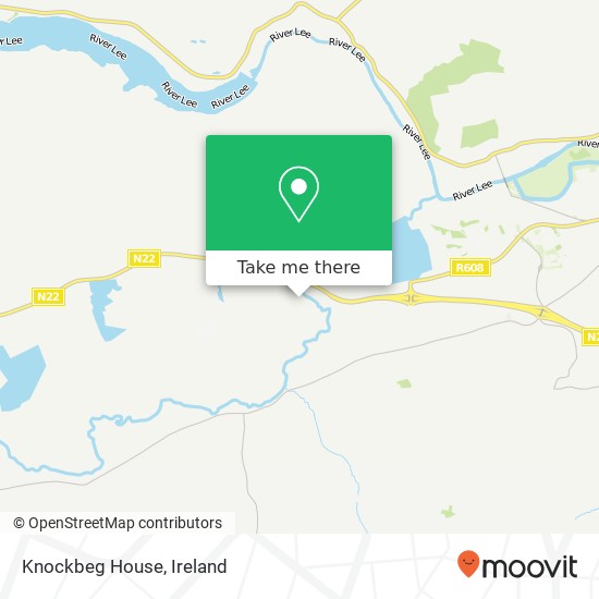 Knockbeg House map