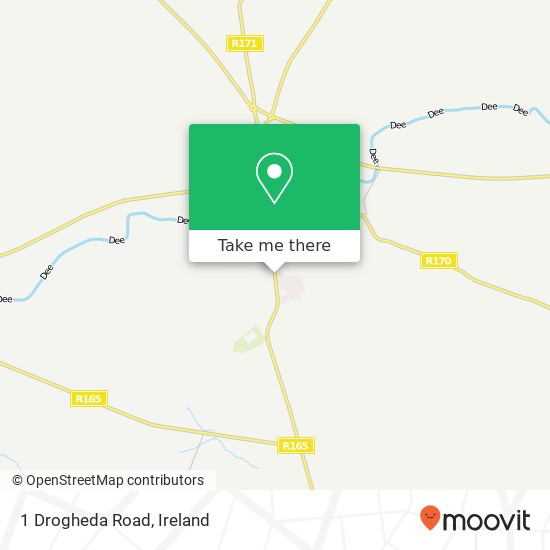 1 Drogheda Road map