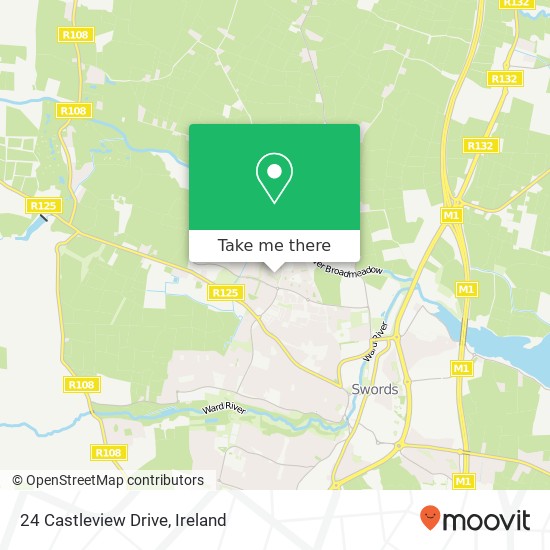 24 Castleview Drive map
