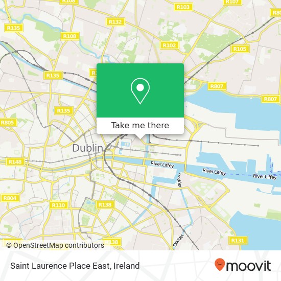 Saint Laurence Place East map