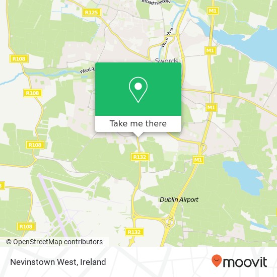 Nevinstown West map