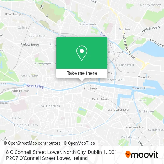 8 O'Connell Street Lower, North City, Dublin 1, D01 P2C7 O'Connell Street Lower plan