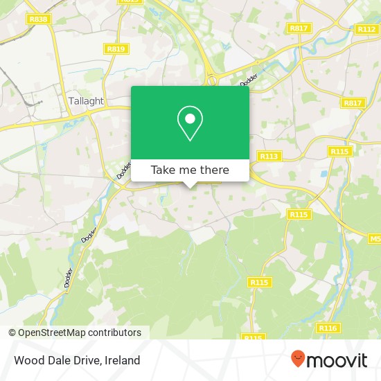 Wood Dale Drive map