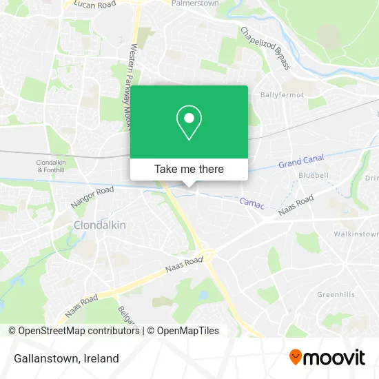 Gallanstown map