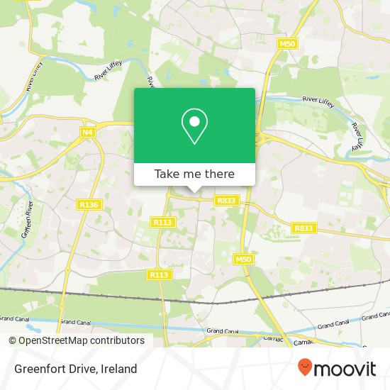 Greenfort Drive map