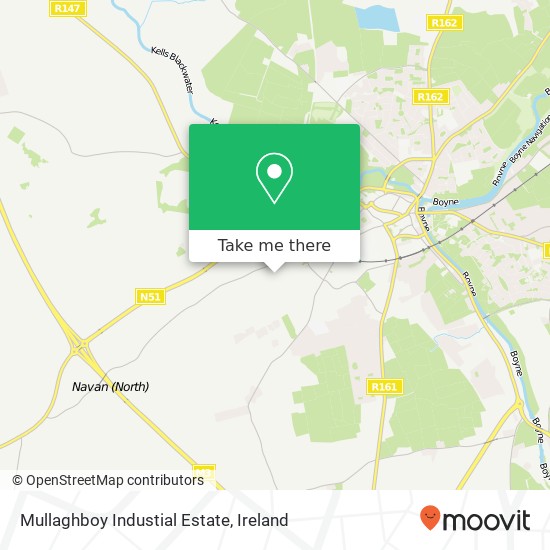 Mullaghboy Industial Estate map