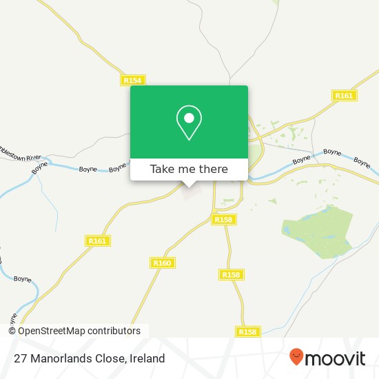 27 Manorlands Close map