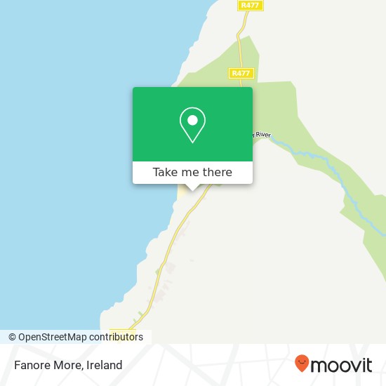 Fanore More map