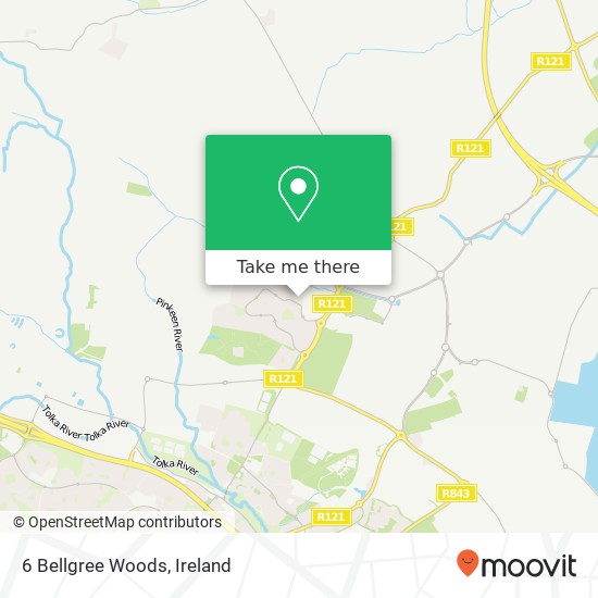 6 Bellgree Woods map
