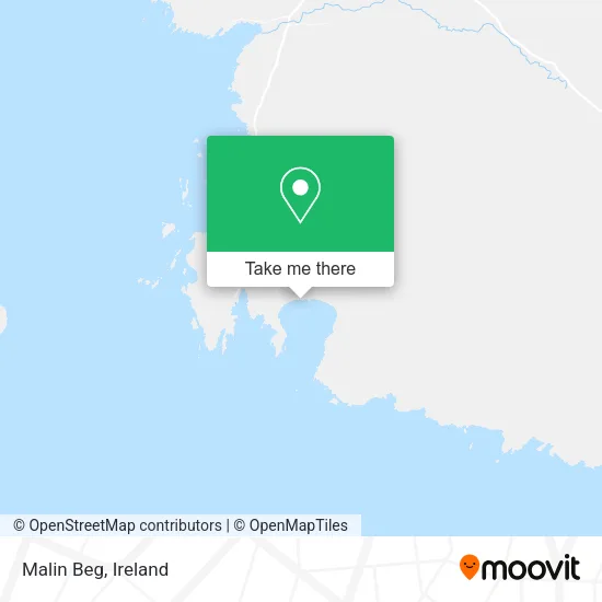 Malin Beg map