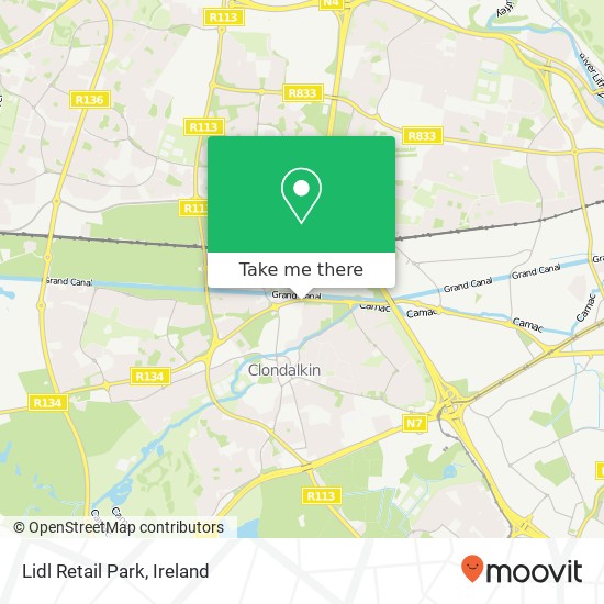 Lidl Retail Park map