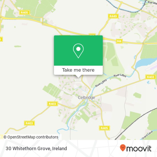 30 Whitethorn Grove map