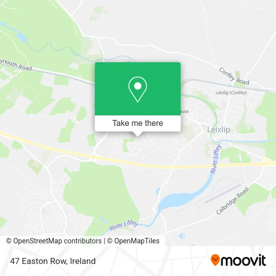 47 Easton Row map