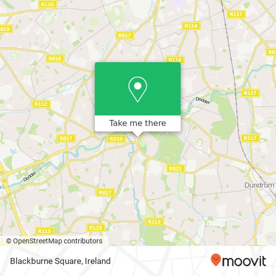Blackburne Square map