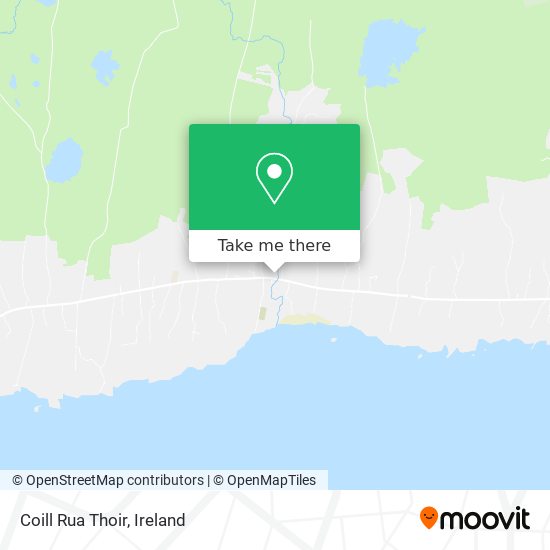 Coill Rua Thoir map