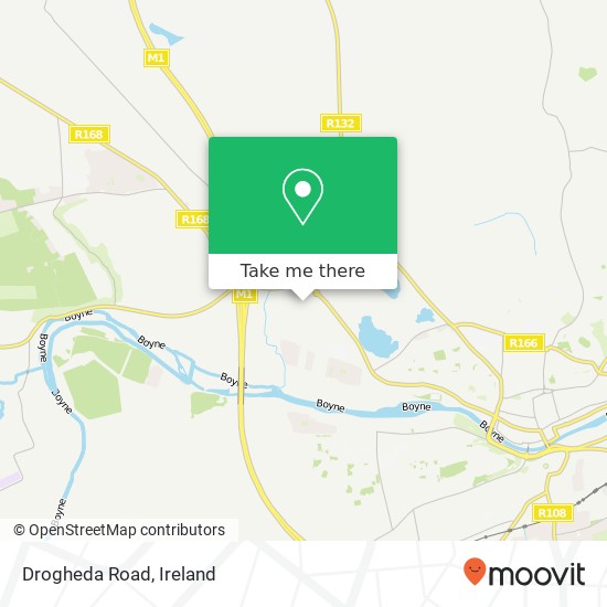Drogheda Road map
