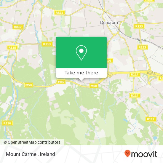 Mount Carmel map