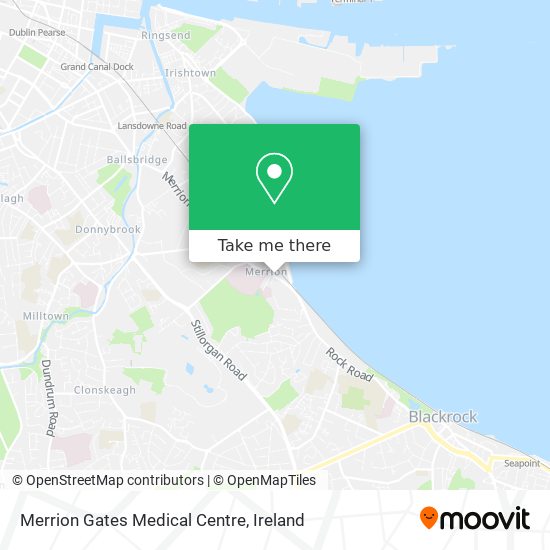 Merrion Gates Medical Centre map