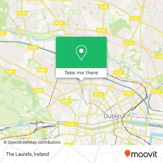 The Laurels map