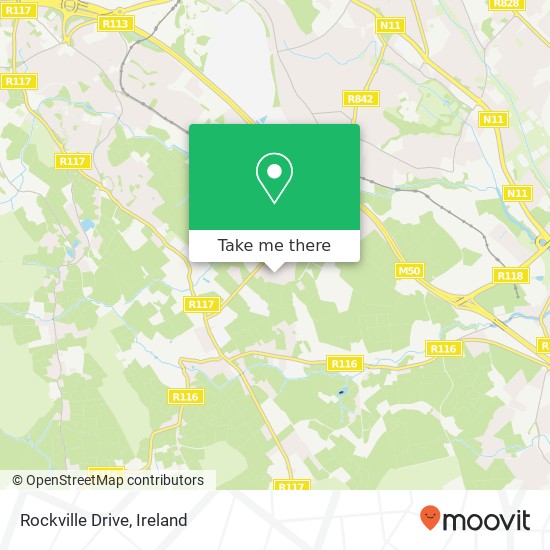 Rockville Drive map