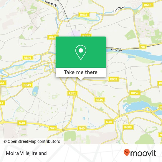 Moira Ville map