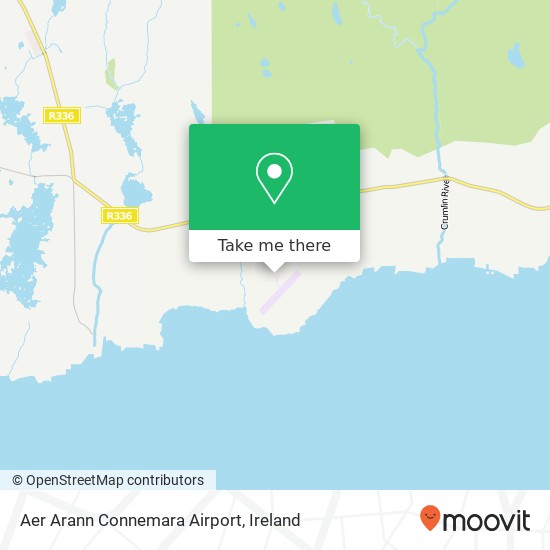 Aer Arann Connemara Airport map