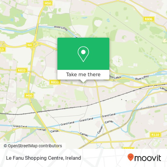 Le Fanu Shopping Centre map