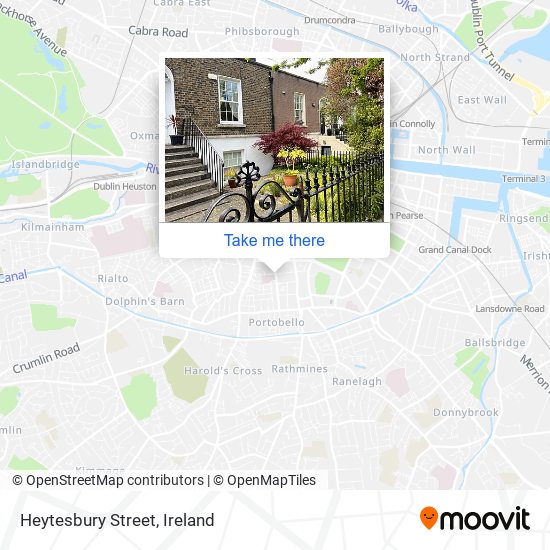 Heytesbury Street map