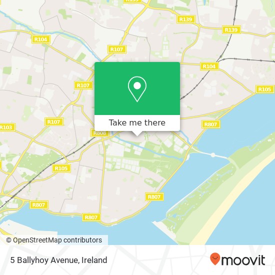 5 Ballyhoy Avenue map
