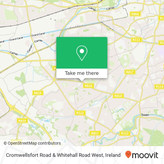 Cromwellsfort Road & Whitehall Road West map